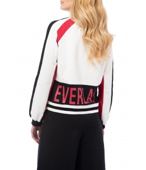 Printed Cotton  Jersey  Sweatshirt - Off White/Black/Red (special edition)