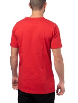 Oversized Logo Printed  Cotton T-Shirt  Jersey - Red (special edition)