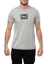 Cotton Logo Tag  T-shirt   Jersey - Grey Mel