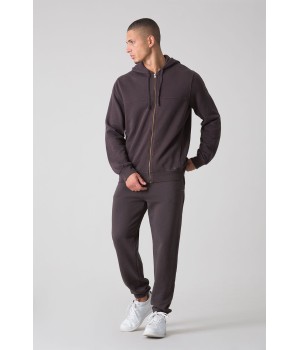 SUNFADED FULL-ZIP HOODED JACKET
