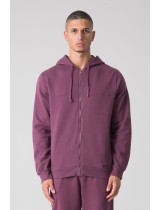 SUNFADED FULL-ZIP HOODED JACKET SUNFADED FULL-ZIP HOODED JACKET