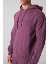 SUNFADED FULL-ZIP HOODED JACKET SUNFADED FULL-ZIP HOODED JACKET