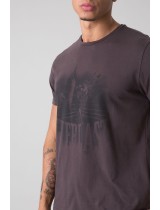 SUNFADED BOXING GRAPHIC T-SHIRT