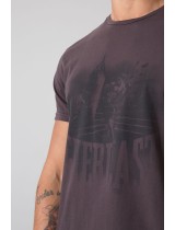 SUNFADED BOXING GRAPHIC T-SHIRT