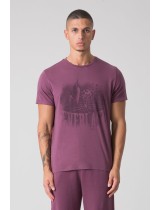 SUNFADED BOXING GRAPHIC T-SHIRT
