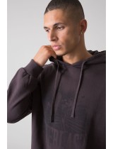 SUNFADED HOODIE WITH BOXING GRAPHICS