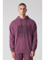 SUNFADED HOODIE WITH BOXING GRAPHICS