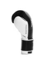 EVERLAST POWERLOCK PRO OG(PREMIUM GENUINE LEATHER) H&L (KICK)BOXING GLOVE - BLACK/WHITE                  