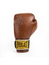 EVERLAST 1910 CLASSIC(PREMIUM LEATHER)TRAINING GLOVES - BRN