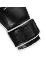 EVERLAST POWERLOCK PRO OG(PREMIUM GENUINE LEATHER) H&L (KICK)BOXING GLOVE - BLACK/WHITE                  