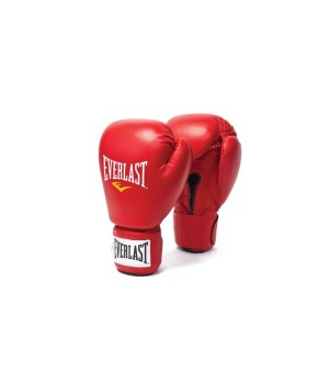 EVERLAST AMATEUR COMPETITION(HIGH-QUALITY LEATHER)FIGHT GLOVE - RED