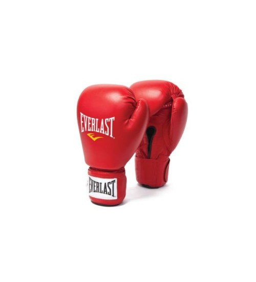 EVERLAST AMATEUR COMPETITION(HIGH-QUALITY LEATHER)FIGHT GLOVE - RED