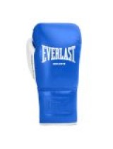 EVERLAST POWERLOCK OG(PREMIUM GENUINE LEATHER)PRO FIGHT GLOVE - BLUE/WHITE 