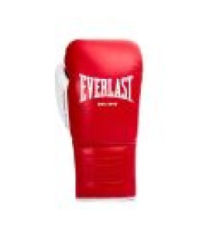 EVERLAST POWERLOCK OG(PREMIUM GENUINE LEATHER)PRO FIGHT GLOVE - RED/WHITE 