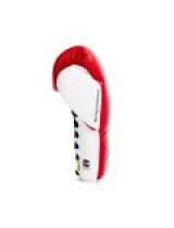 EVERLAST POWERLOCK OG(PREMIUM GENUINE LEATHER)PRO FIGHT GLOVE - RED/WHITE 