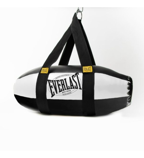 EVERLAST 1910 TORPEDO  BAGS - BLACK/WHITE - 74X30CM                 