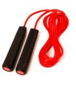 EVERLAST ADJUSTABLE WEIGHTED JUMP ROPE 335CM - BLACK/RED 