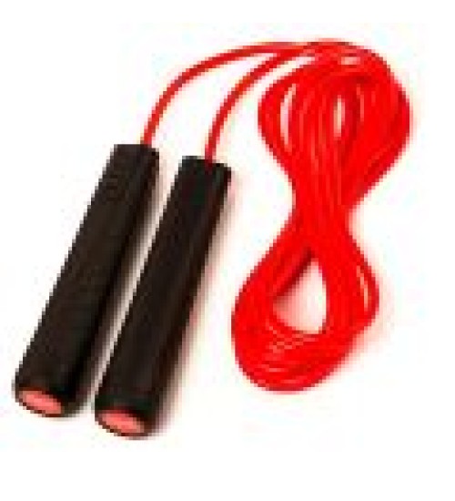 EVERLAST ADJUSTABLE WEIGHTED JUMP ROPE 335CM - BLACK/RED 