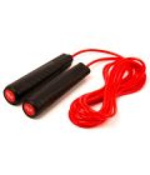 EVERLAST ADJUSTABLE WEIGHTED JUMP ROPE 335CM - BLACK/RED 