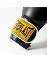 EVERLAST 1910 CLASSIC(PREMIUM LEATHER)TRAINING GLOVES - BLACK
