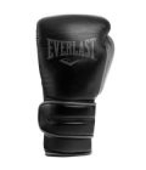 EVERLAST POWERLOCK 2 PRO(HIGH-QUALITY LEATHER)TRAINING H&L GLOVE - BLACK