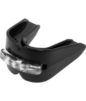 EVERLAST DOUBLE MOUTHGUARD BLACK - ONE SIZE      