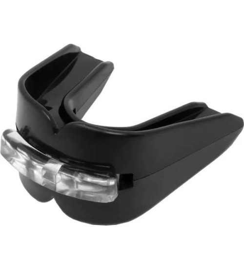EVERLAST DOUBLE MOUTHGUARD BLACK - ONE SIZE      