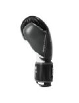 EVERLAST POWERLOCK OG(PREMIUM LEATHER)ADVANCED TRAINING GLOVES HOOK & LOOP - BLACK/WHITE  
