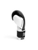 EVERLAST POWERLOCK OG(SYNTHETIC LEATHER) TRAINING GLOVES HOOK & LOOP - BLACK/WHITE  