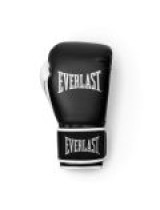 EVERLAST POWERLOCK OG(SYNTHETIC LEATHER) TRAINING GLOVES HOOK & LOOP - BLACK/WHITE  