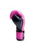 EVERLAST POWERLOCK OG(SYNTHETIC LEATHER) TRAINING GLOVES HOOK & LOOP - PINK/BLACK