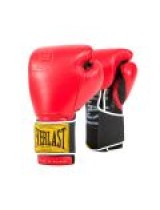 EVERLAST 1910 CLASSIC(PREMIUM LEATHER)TRAINING GLOVES - RED