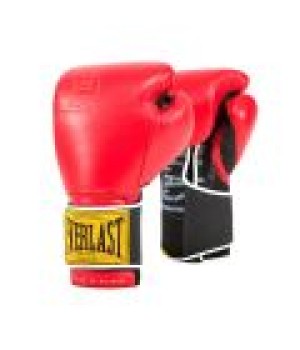 EVERLAST 1910 CLASSIC(PREMIUM LEATHER)TRAINING GLOVES - RED
