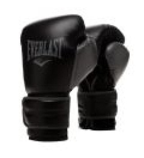 EVERLAST POWERLOCK 2R(FOUR-LAYER FOAM)TRAINING GLOVE - BLACK             