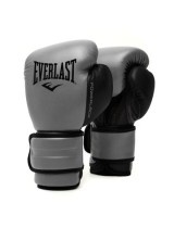 EVERLAST POWERLOCK 2R(FOUR-LAYER FOAM)TRAINING GLOVE - CHARCOAL