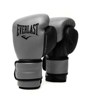EVERLAST POWERLOCK 2R(FOUR-LAYER FOAM)TRAINING GLOVE - CHARCOAL