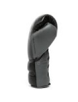 EVERLAST POWERLOCK 2 PRO(HIGH-QUALITY LEATHER)TRAINING LACED GLOVE - BLACK   