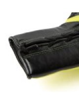 EVERLAST POWERLOCK 2 PRO(HIGH-QUALITY LEATHER)TRAINING LACED GLOVE - NEON YELLOW