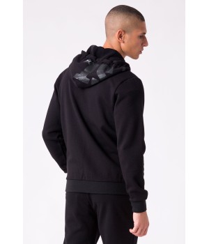 JACKET WITH CONTRAST GRAPHICS