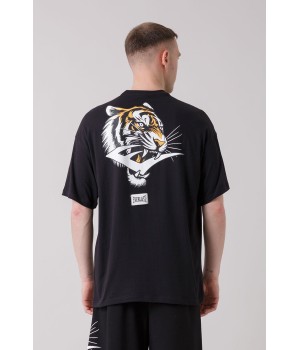 THE ICON T-SHIRT CON GRAFICA TIGRE