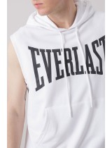 THE ICON SLEEVELESS HOODIE WITH TIGER GRAPHICS