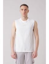 TREATMENT FLAMED JERSEY TANK TOP