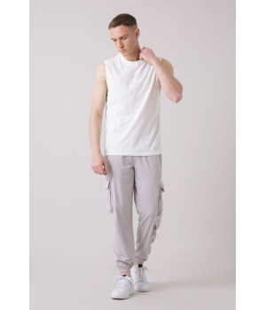 TREATMENT FLAMED JERSEY TANK TOP
