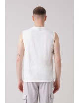 TREATMENT FLAMED JERSEY TANK TOP