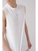 TREATMENT FLAMED JERSEY TANK TOP