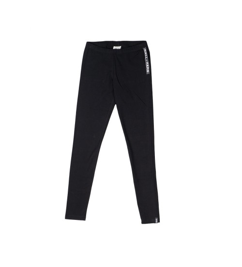 Sportswear Stretch Cotton Leggings  - Black