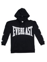 Everlast Stars Hooded  Sweatshirt - Black