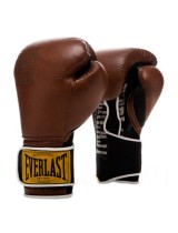 EVERLAST 1910 CLASSIC(PREMIUM LEATHER)TRAINING GLOVES - BRN