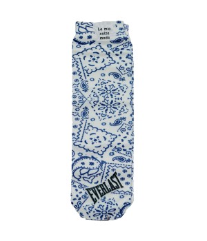 Graffiti Low Socks - Blue Unic