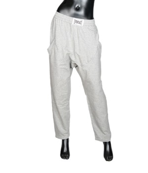 Low Crotch  Loose Jersey Sweatpants - Grey